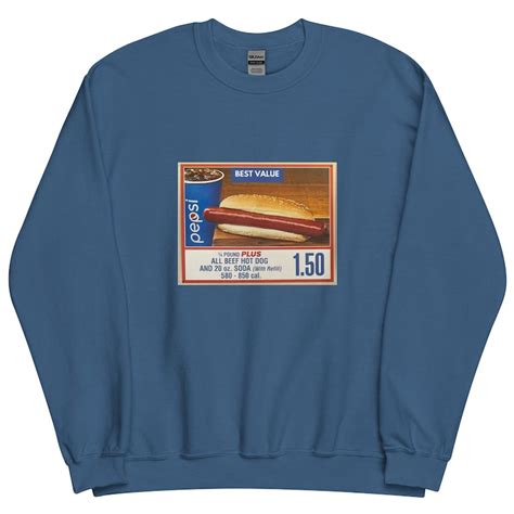 costco hot dog sweatshirt