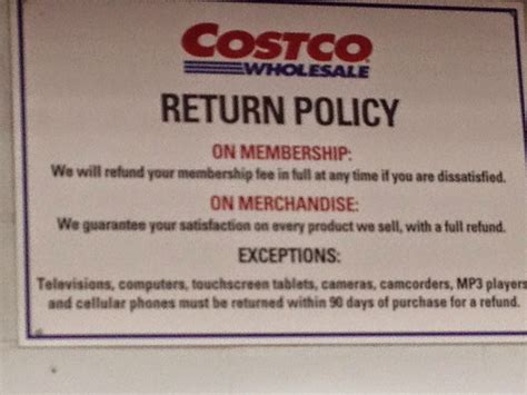 costco return policy Kindle Editon