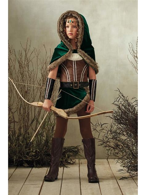 costumes with bow and arrow