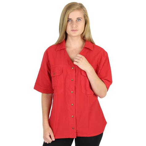 cotton camp shirts for women