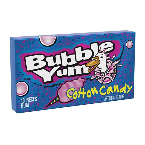 cotton candy bubble gum