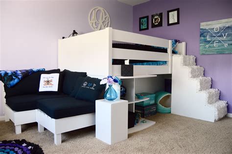 couch for under loft bed