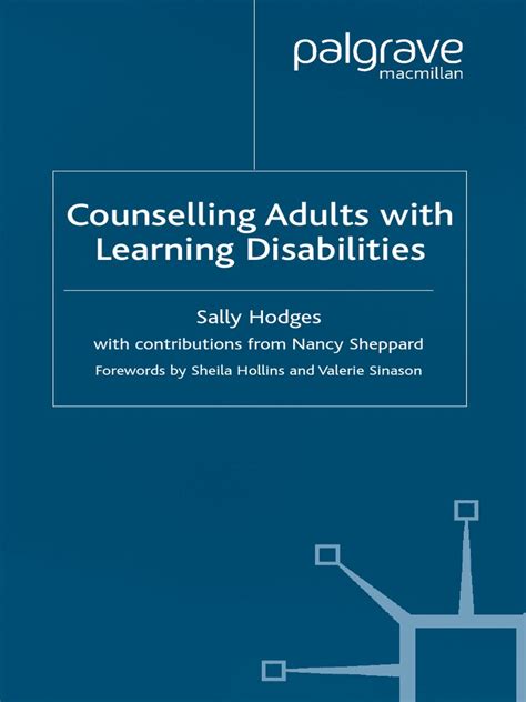 counselling adults with learning disabilities basic texts in counselling and psychotherapy PDF