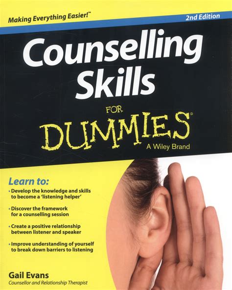 counselling skills for dummies counselling skills for dummies Epub