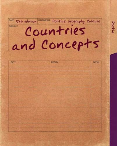 countries and concepts politics geography culture 12th edition Epub