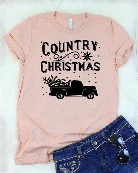 country christmas shirts