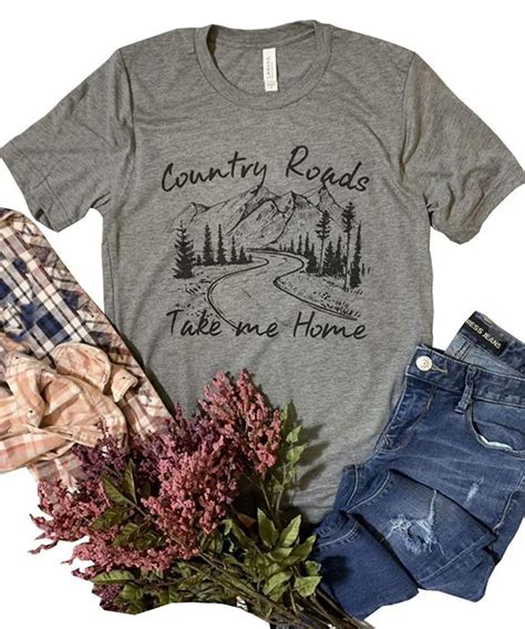 country road take me home shirt