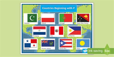 country starting with p