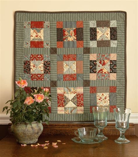 country threads goes to charm school 19 little quilts from 5 squares Doc