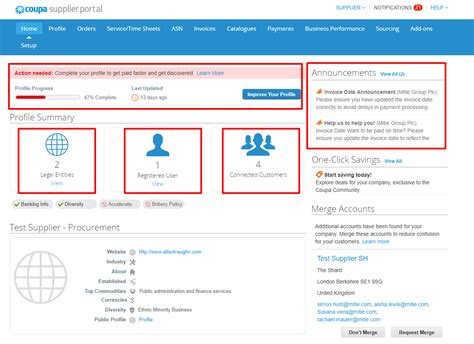 coupa vendor portal