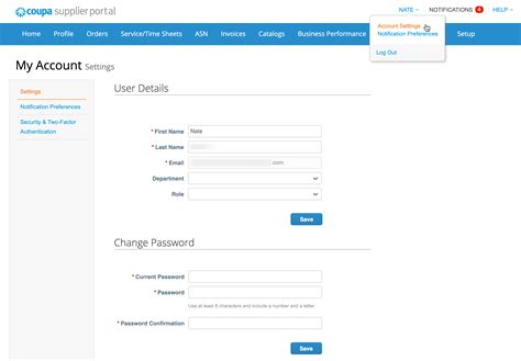 coupa.supplier portal