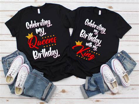 couples birthday shirts