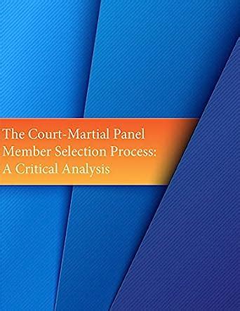 court martial panel member selection process Doc