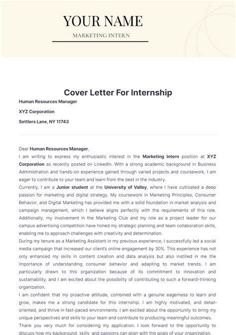 cover letter for papers PDF