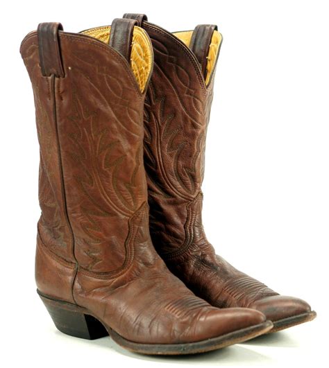 cowboy boots brown