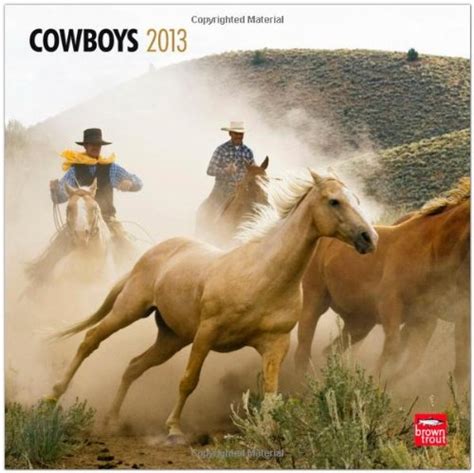 cowboys 2013 square 12x12 wall calendar multilingual edition Reader