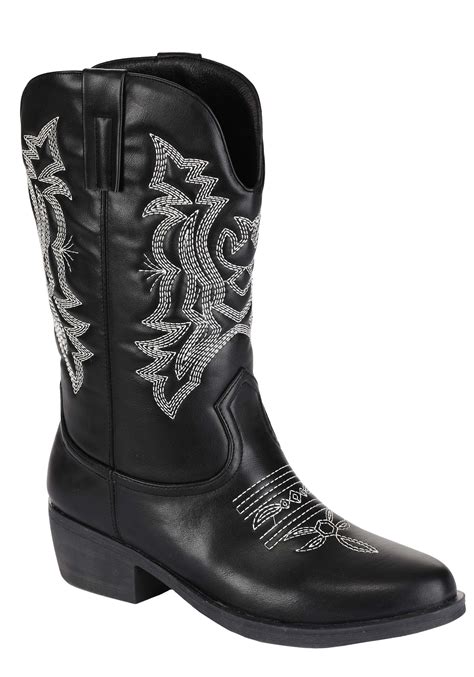 cowgirl boots black