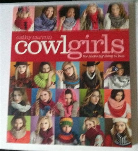 cowl girls the necks big thing to knit cathy carron collection Reader