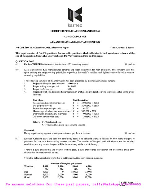 cpa 2008 past papers Doc
