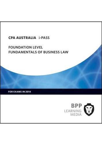 cpa fundamentals of business law ipass Kindle Editon