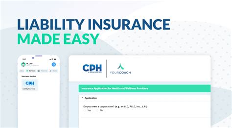 cph and associates liability insurance