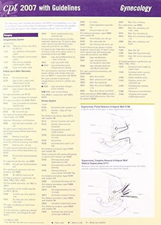 cpt 2007 express reference coding card Doc