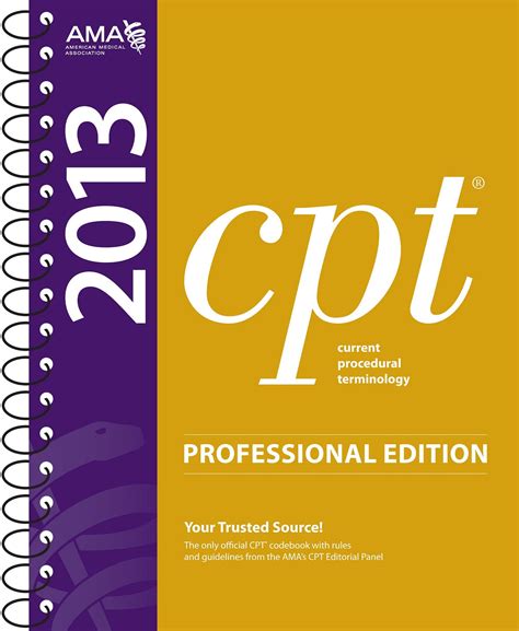 cpt 2013 professional edition current procedural terminology Doc
