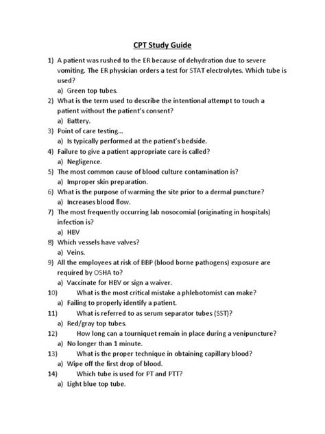 cpt study guide version 4 Kindle Editon