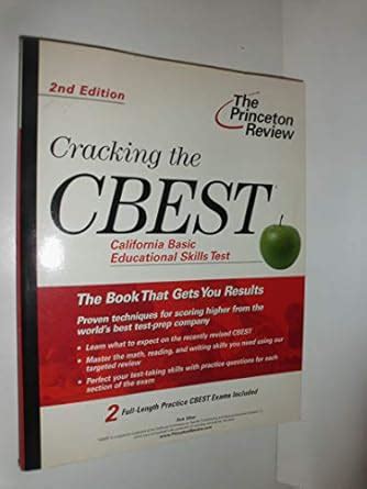 cracking the cbest 2nd edition professional test preparation Reader