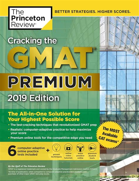 cracking the gmat premium edition with 6 computer adaptive practice tests 2015 graduate school test preparation Doc