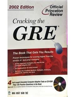 cracking the gre with sample tests on cd rom 1997 ed annual Reader