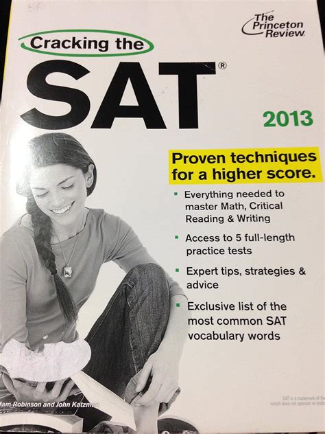cracking the sat 2013 edition Reader