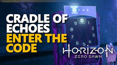 cradle of echoes code