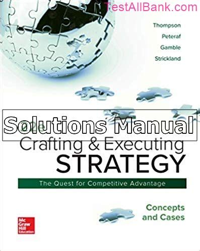 crafting and executing strategy cases manual Kindle Editon