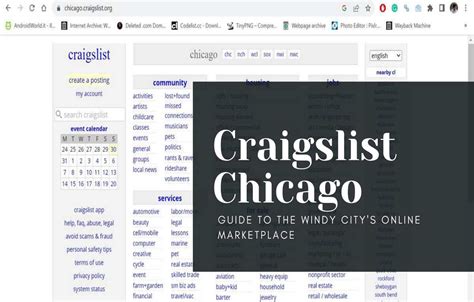 craigslist chicago espaol Epub