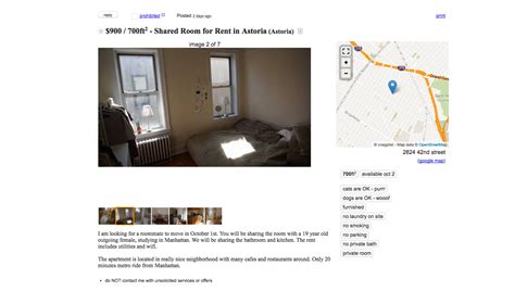 craigslist ny shared rooms Kindle Editon