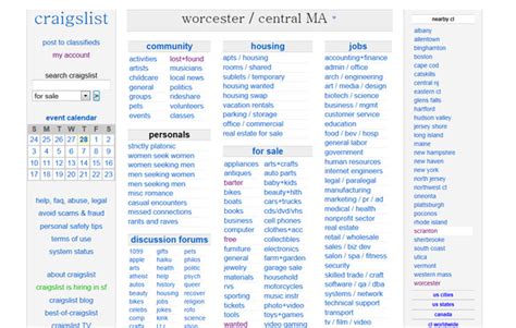 craigslist worcester PDF