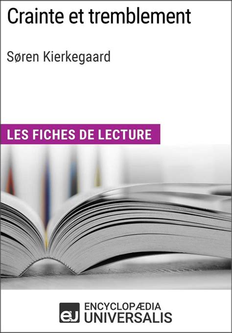 crainte tremblement s ren kierkegaard duniversalis ebook Reader