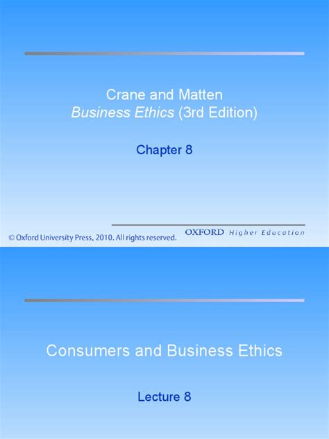 crane matten business ethics 3rd ed - Bing Ebook Reader