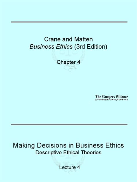 crane matten business ethics 3rd ed bing Epub