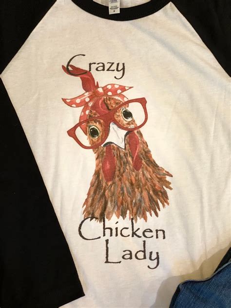 crazy chicken lady shirt