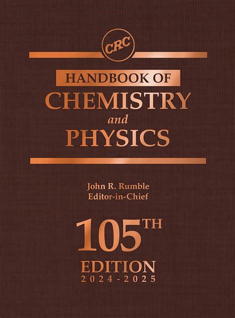 crc handbook of chemistry and physics Reader