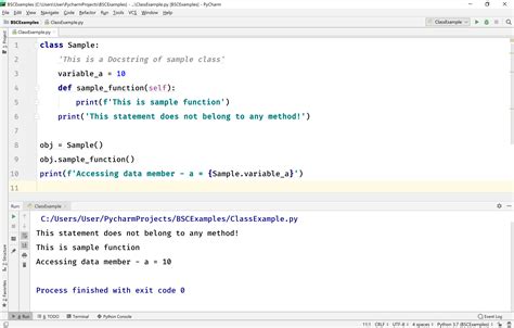 create a class in python