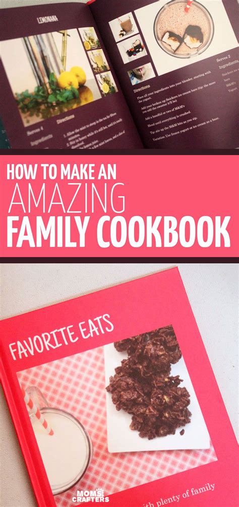 create a family cookbook Epub