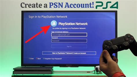 create a psn acc