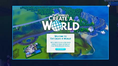 create a world sims 4