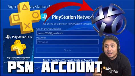 create psn account