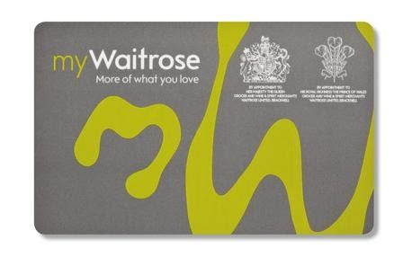 create waitrose member card