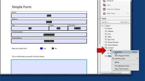 creating fillable pdf forms PDF