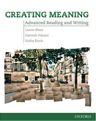 creating meaning student book advanced reading and writing Doc